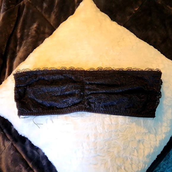 Hollister bandaeu, black and size large - Picture 1 of 5